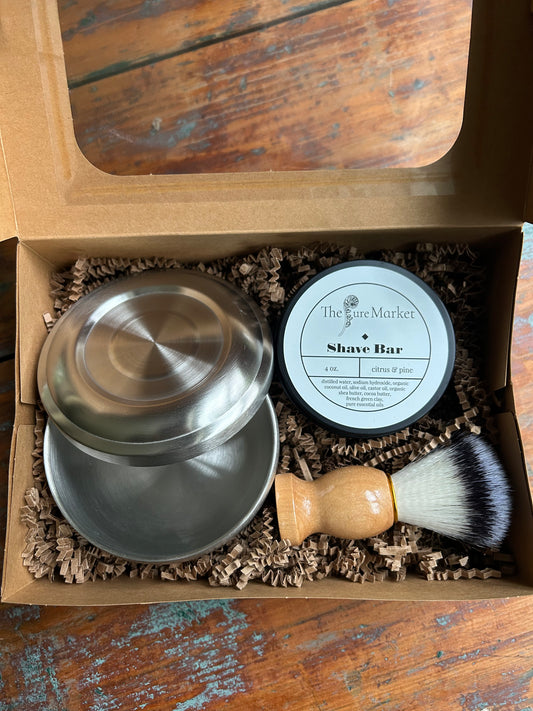 Men's Shaving Set by The Pure Market Company